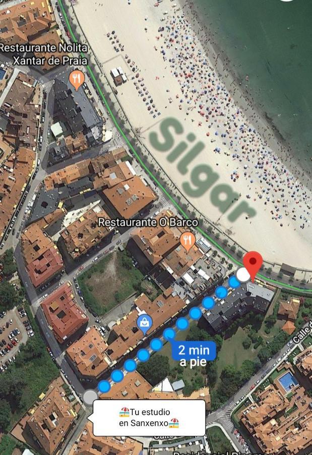 Coqueto Estudio En Sanxenxo Ngoại thất bức ảnh